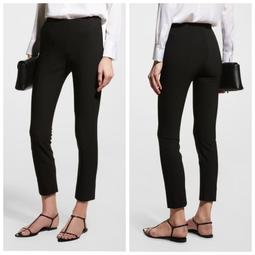 Vince Black Slim Tapered Leg Loungewear Comfort Office Work Pants Women's Small